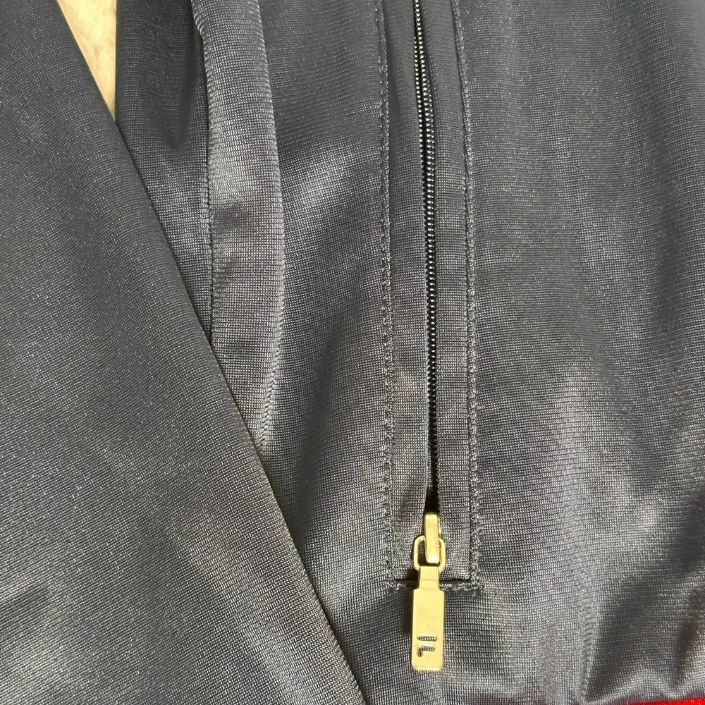 Fila Navy and Red Zip-Up Jacket